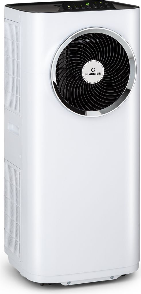 Klarstein Kraftwerk Eco Smart 11 Mobiles Klimagerät – 11,500 BTU, 35-59 m², WiFi & App-Steuerung, 3-in-1 Klimaanlage, Ventilator & Entfeuchter,...