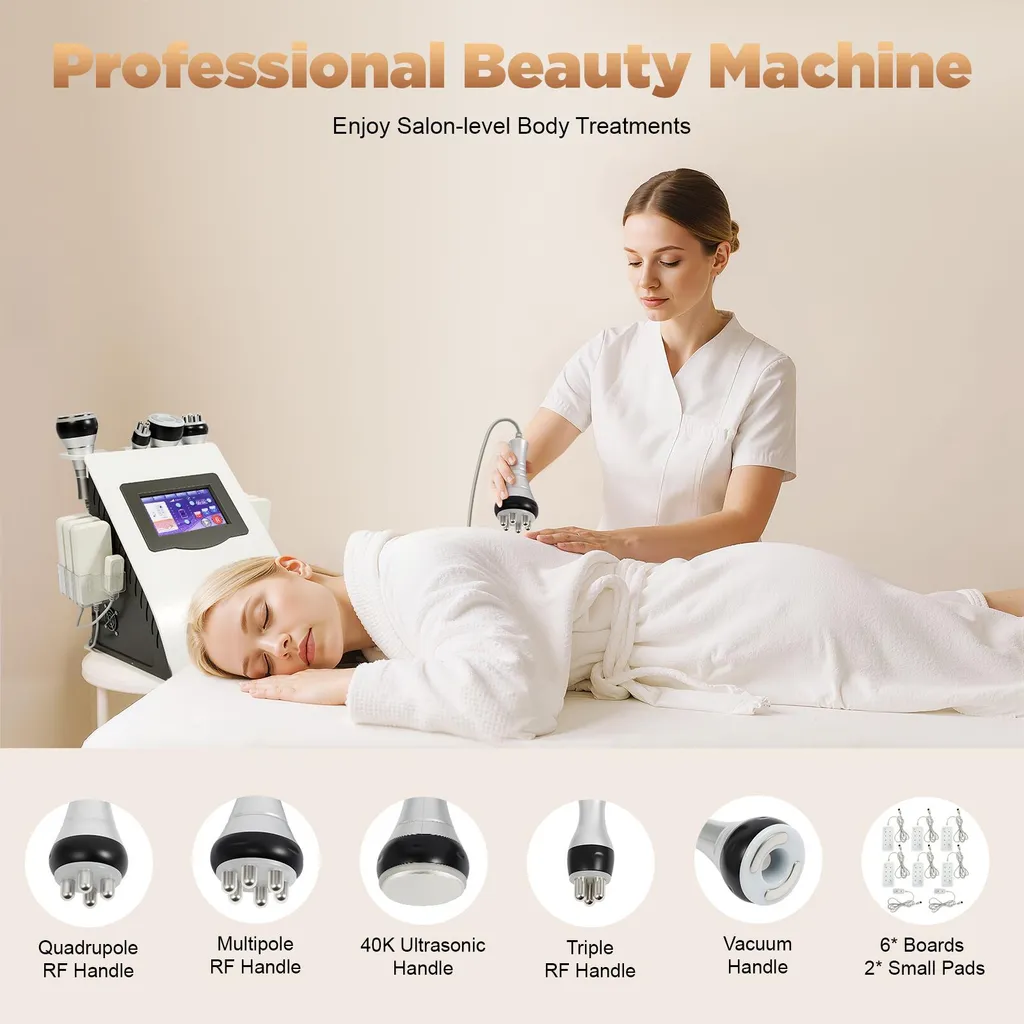 Dispositif tactile de raffermissement corporel 5 en 1 multi-programmes UE - 4
