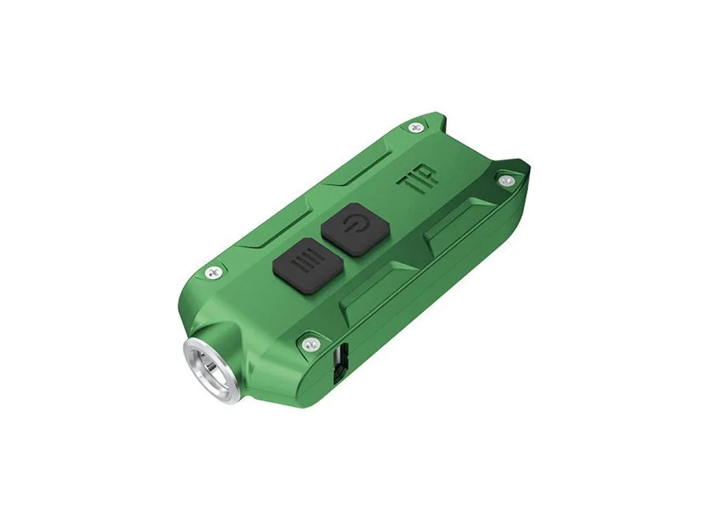 Lampe Porte-clés Nitecore TIP Verte pour le Quotidien et le Camping
