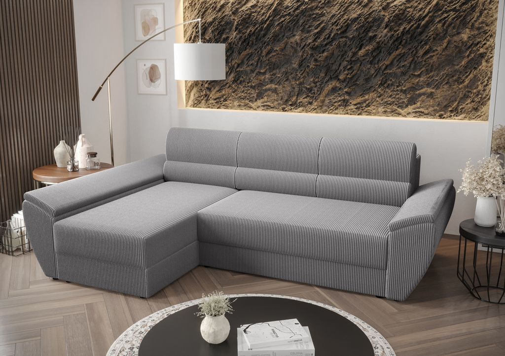 BEDANTE Canapé d'angle L REBI L3 Poso 110 Gauche avec Image du produit 