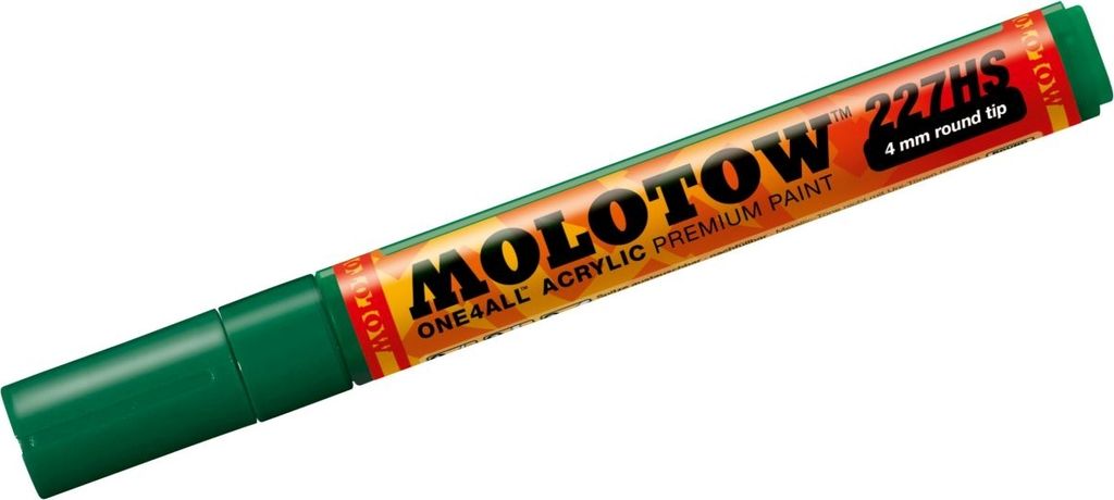 Permanentmarker One4All 227 HS nachfüllbar 4mm mister green Packung mit 6 Stück