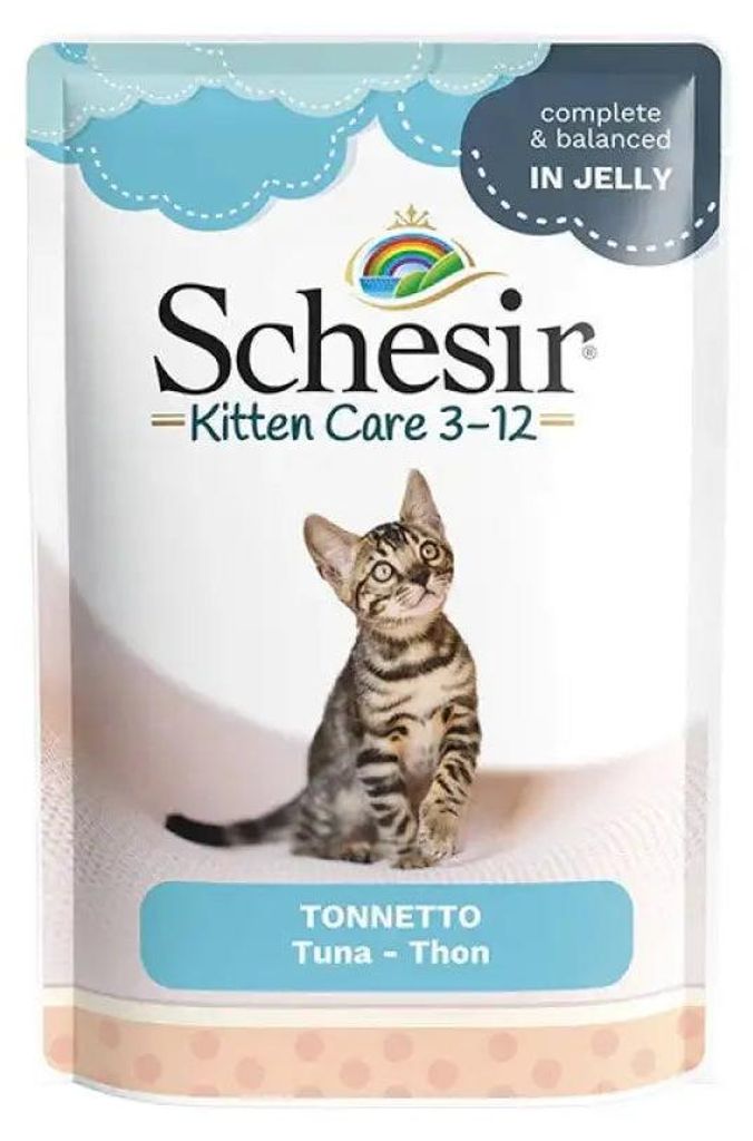 Schesir 01070103, Kotě, Jakékoli plemeno, Tuňák, 85 g Obrázek produktu 