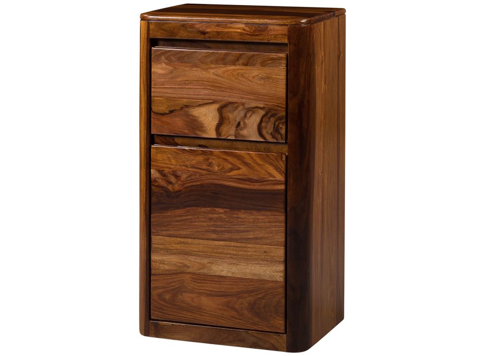 MASSIVMOEBEL24 | Commode de salle de bain  50x35x90 en bois Image du produit 