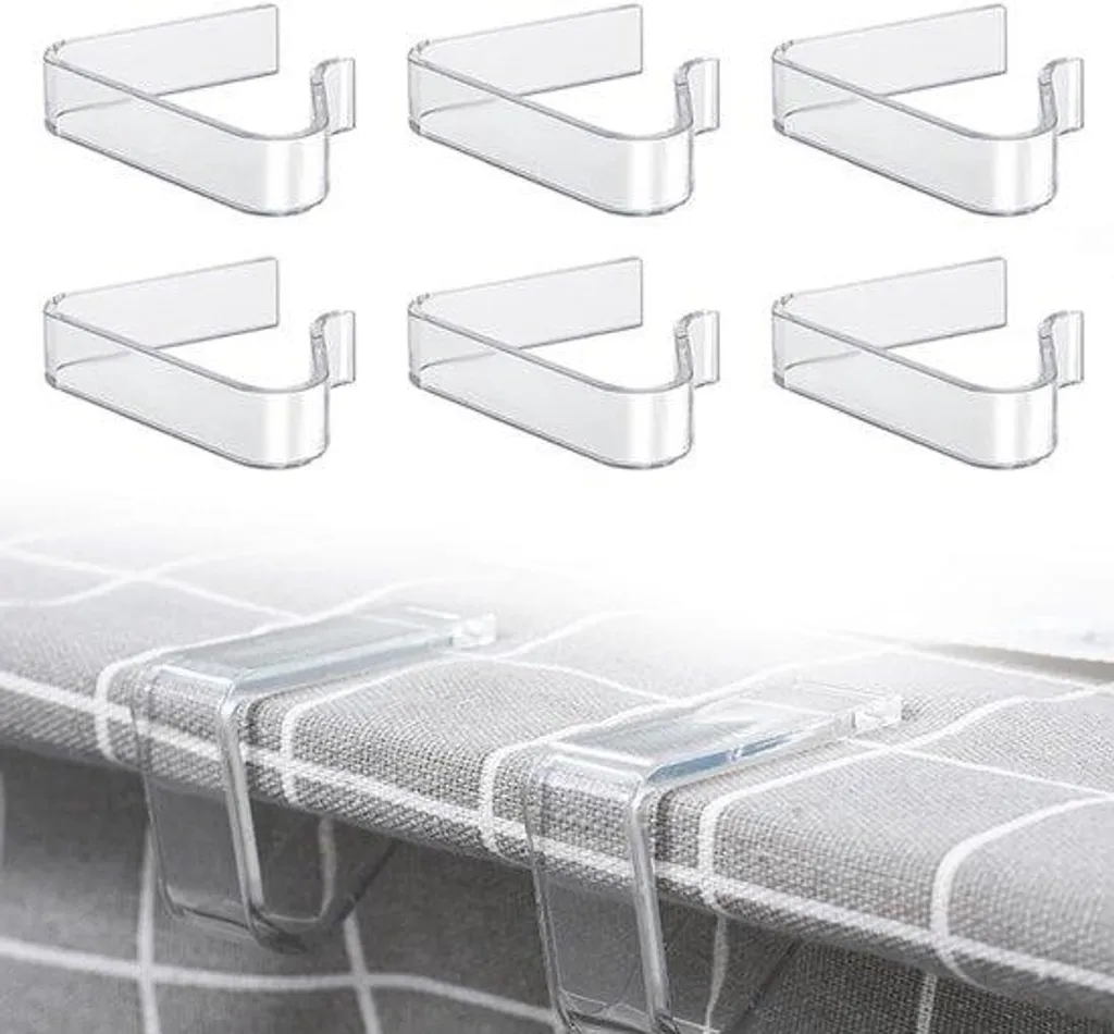 Pinces de table pour nappe d'extérieur idéal terrasse et vent lot de 6