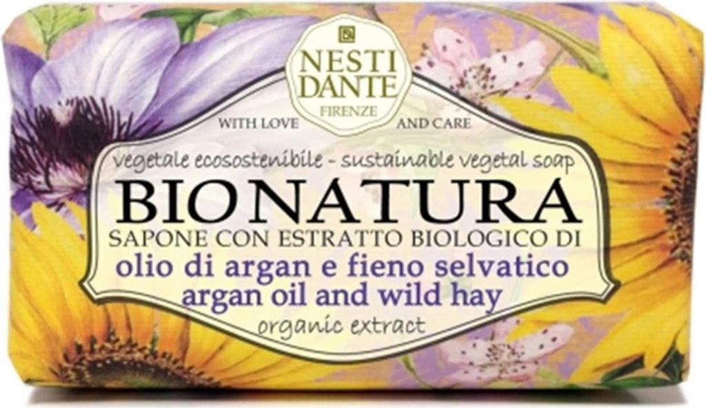 Nesti Dante Bio Natur Argan Toilettenseife, 250g Produktbild 