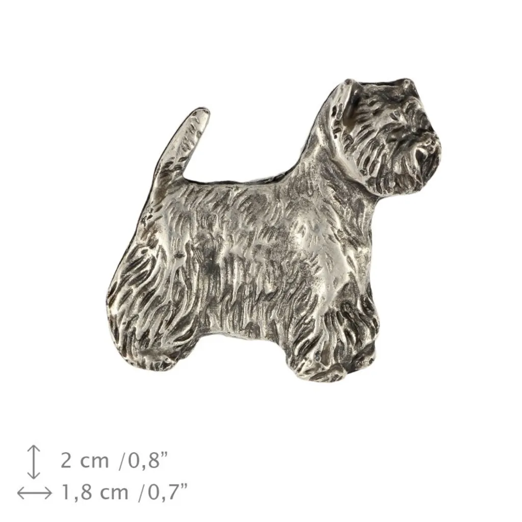 West Highland White Terrier, Terrier delle Highlands bianco, Westie - Orecchini pendenti con cani, adorabili gioielli per mamme di cani, regalo per ragazze del marchio Art-Dog - 2
