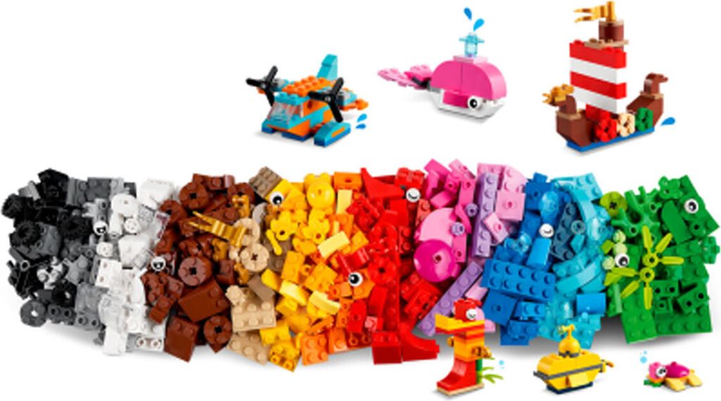 LEGO 11018 Classic Kreativer Meeresspaß, Kreativ-Set mit Produktbild 37