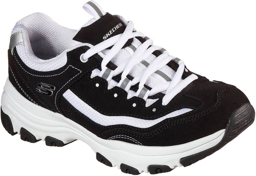 Skechers I Conik Black And White / Leather Größe EU 38 Produktbild 