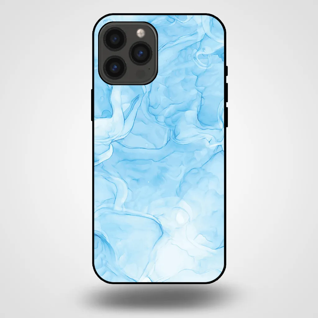 Cover Marmo Azzurro iPhone 13 Pro Max Smartphonica - Accessorio Luxury