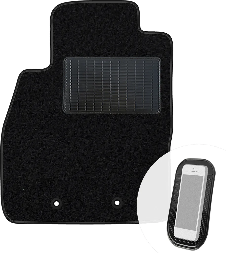 Tappetino Auto moto-MOLTICO Nero per Opel Ampera 2011-2014 1pz