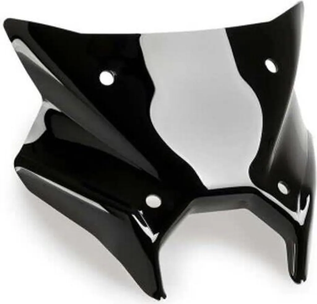 Bulle sport Puig noir Yamaha pour réduire la fatigue du vent en moto