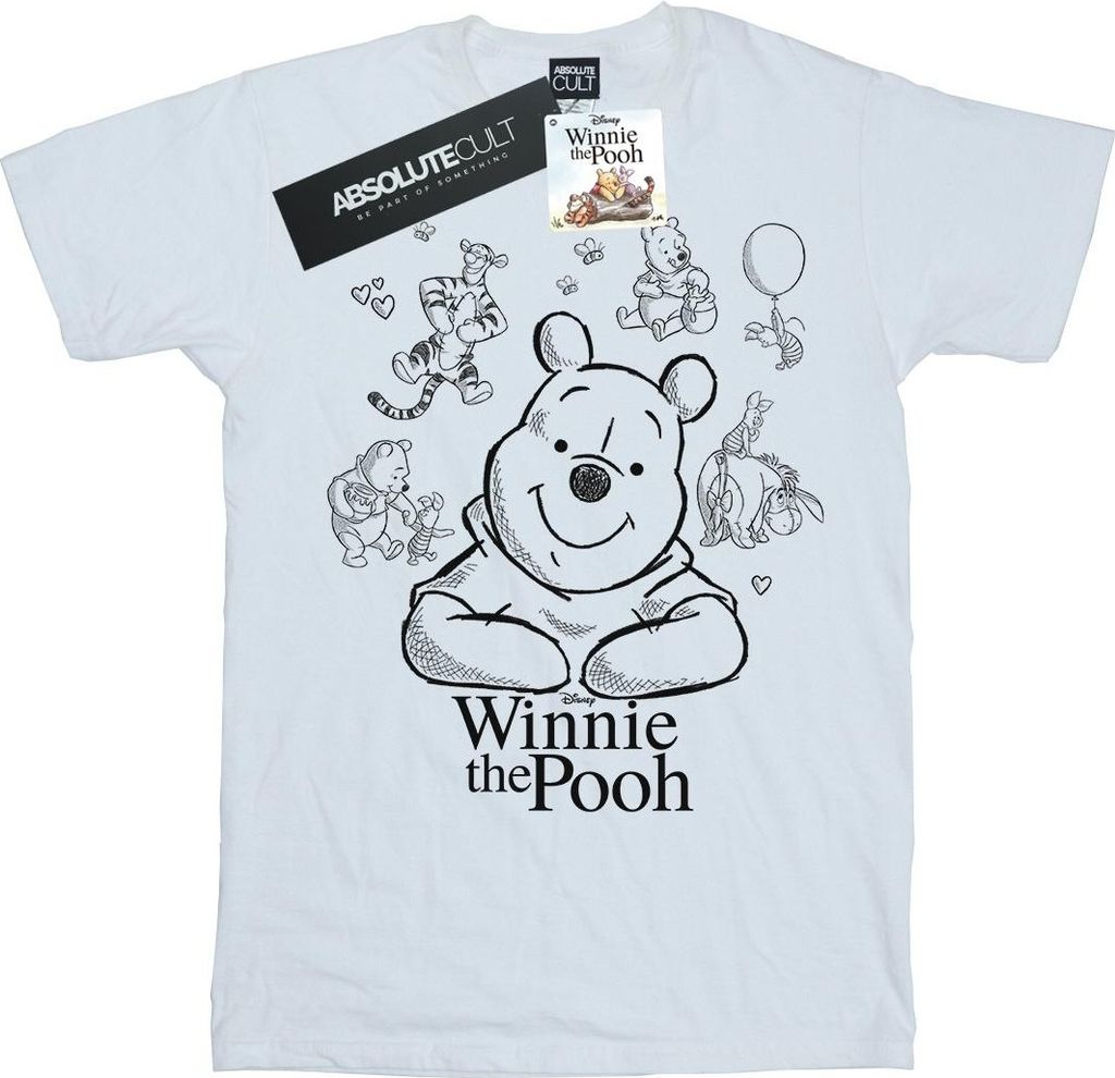 Disney - T-Shirt für Damen BI47419 (S) (Weiß)