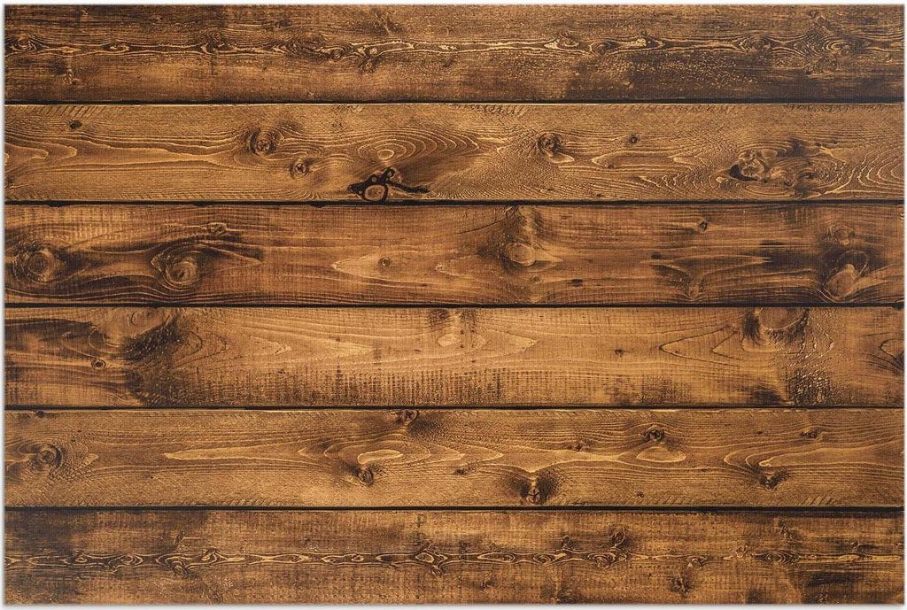 Alter Holzdielenboden – Vinylteppich – 140x210 cm – Outdoor Teppich – Terrasse – Wetterfest – Modern