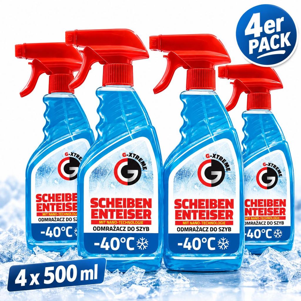 4 x Płyn do usuwania szronu z szyb G-XTREME, 500 ml, Zdjęcie produktu 