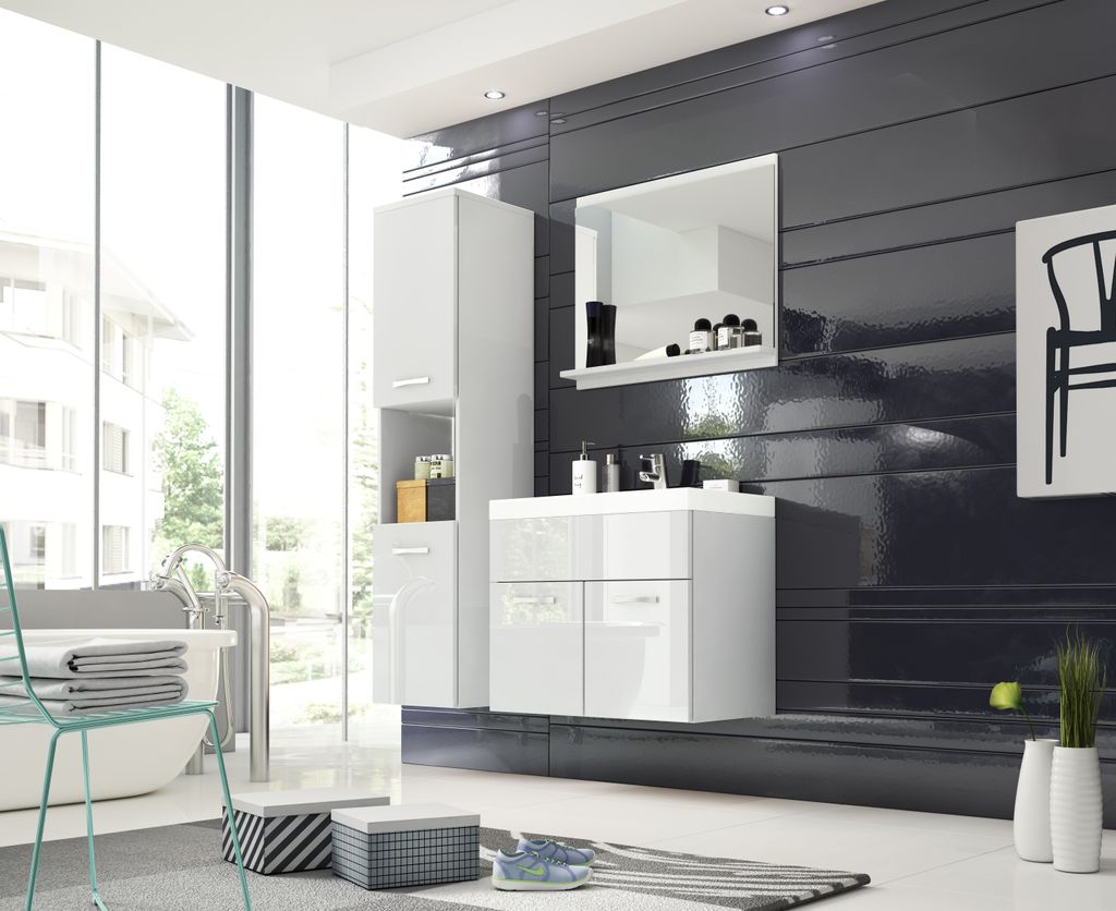 MINIO go for it, Badezimmer, Badmöbel 3-Teilig Set "MONAL", Produktbild 