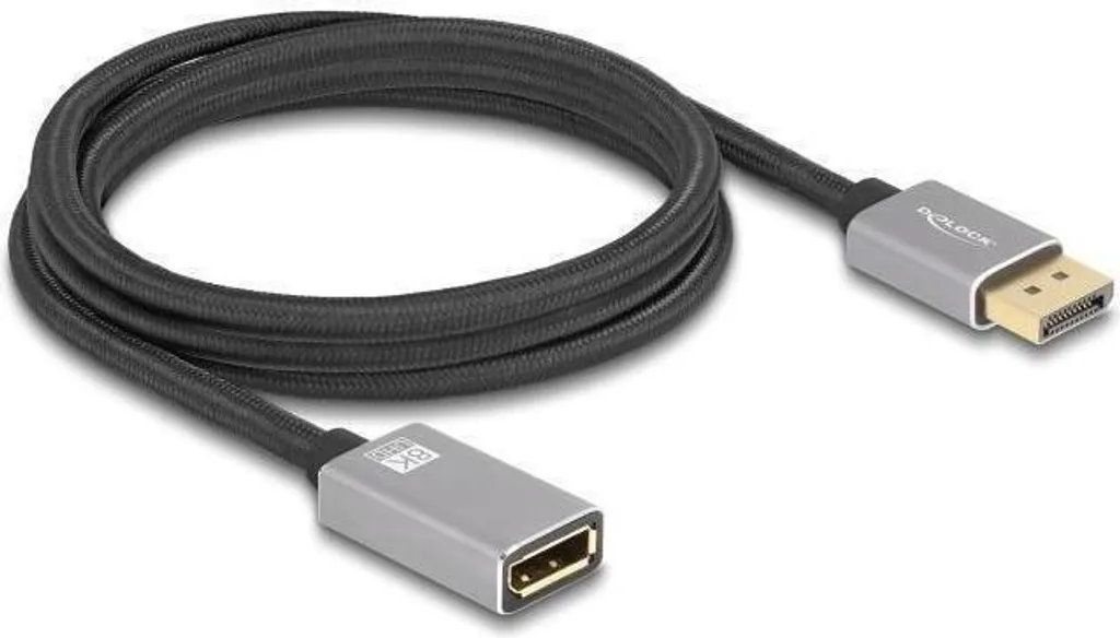 Rallonge Câble DisplayPort 8K 60Hz de 2m pour Prolonger votre Écran PC