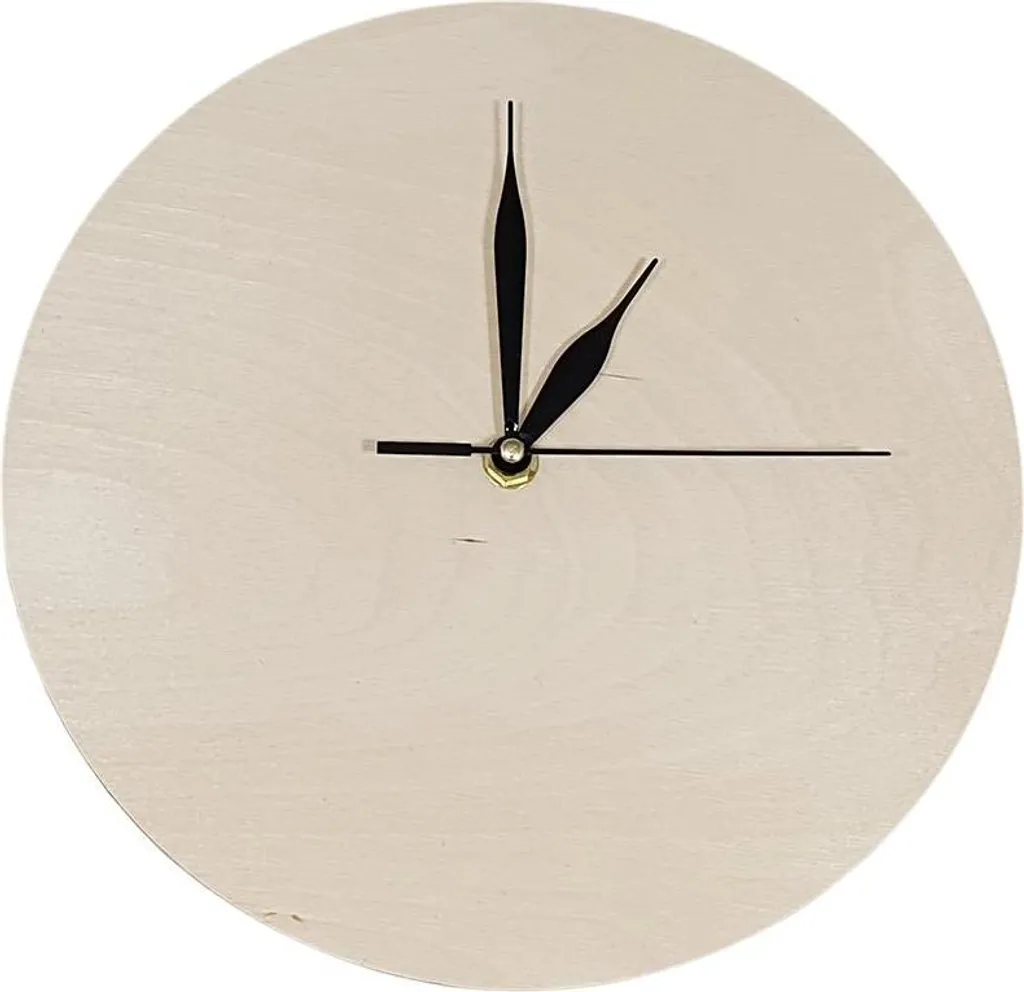 Horloge en bois DIY pour projet de bricolage et décoration maison