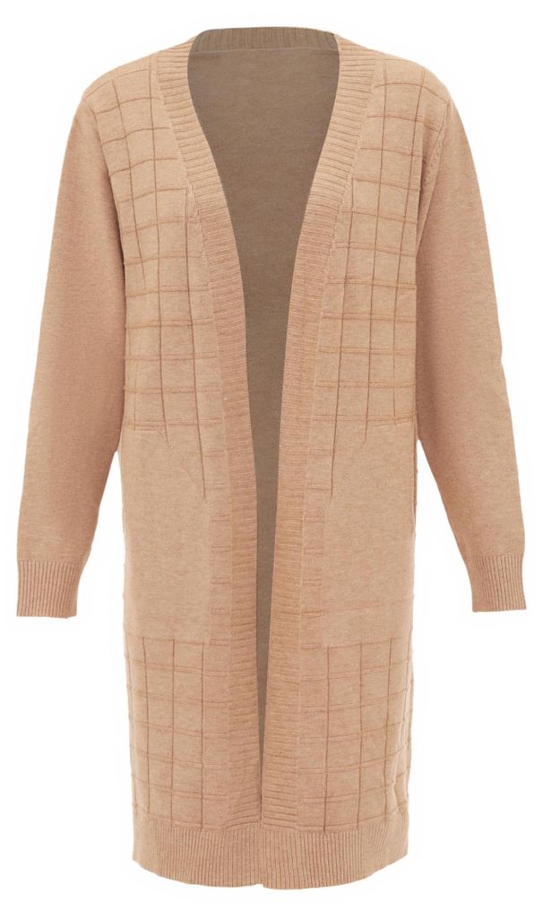 AODA damen strickjacke - braun, XS/S