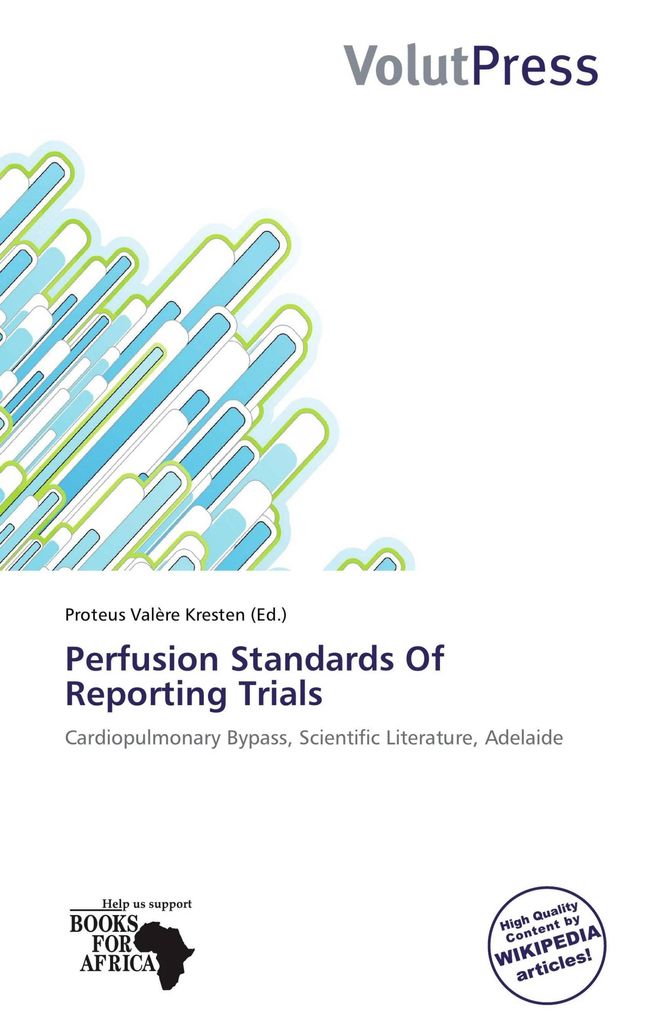 Perfusion Standards Of Reporti