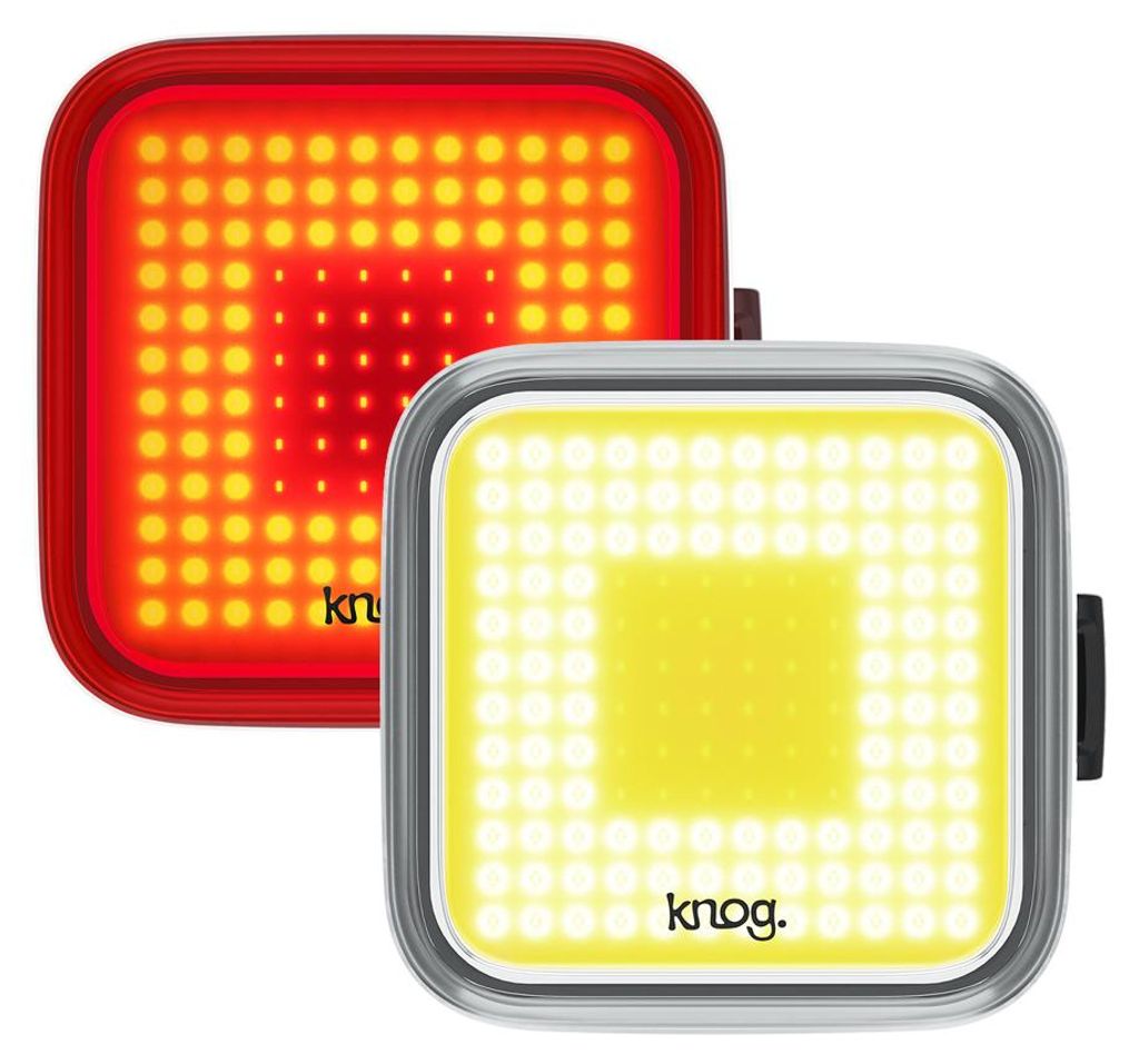 Knog 12291 - Blinder Twinpack - Square - Black Image du produit 