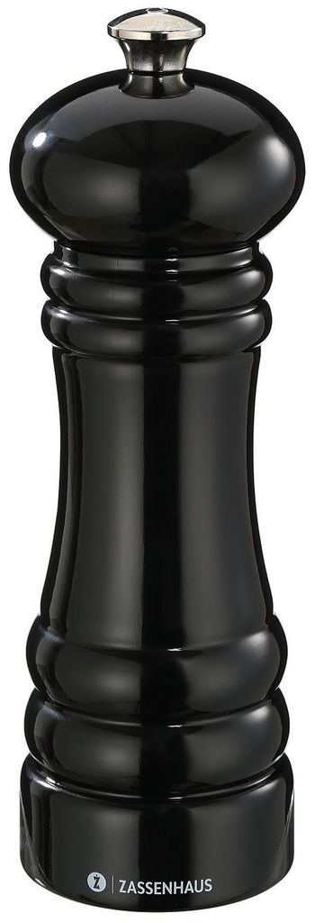 Zassenhaus Pfeffermühle BERLIN 18 cm schwarz glänzend 20229 Immagine del prodotto 