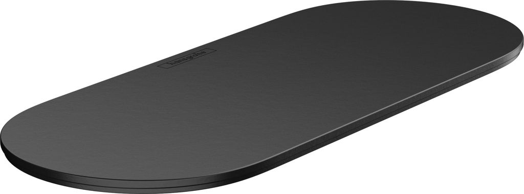 Deckel WALLSTORIS für Ablagekorb, 250mm mattschwarz mattschwarz