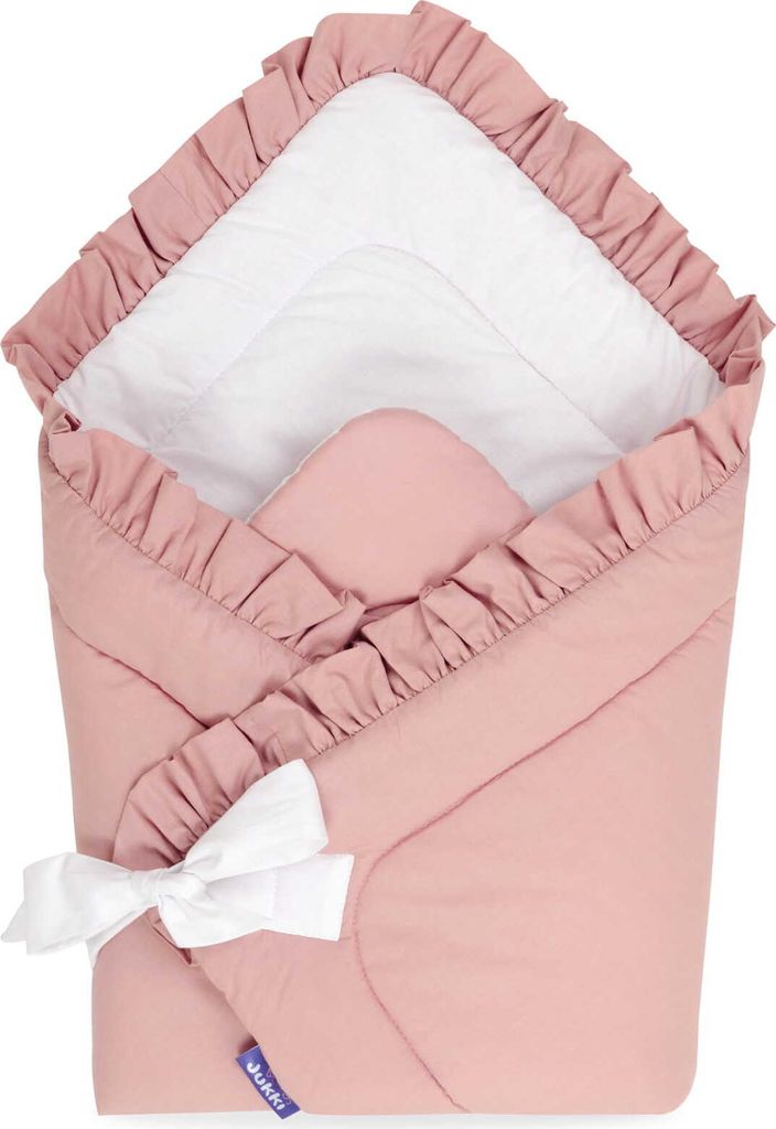 JUKKI Babyhörnchen Decke für Neugeborene Babydecke Produktbild 