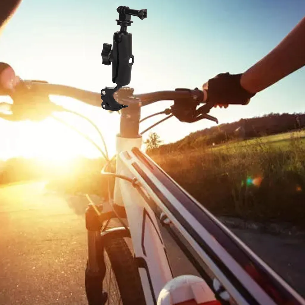 Supporto GoPro MTB 360° Alluminio - Supporto Action Camera Bici