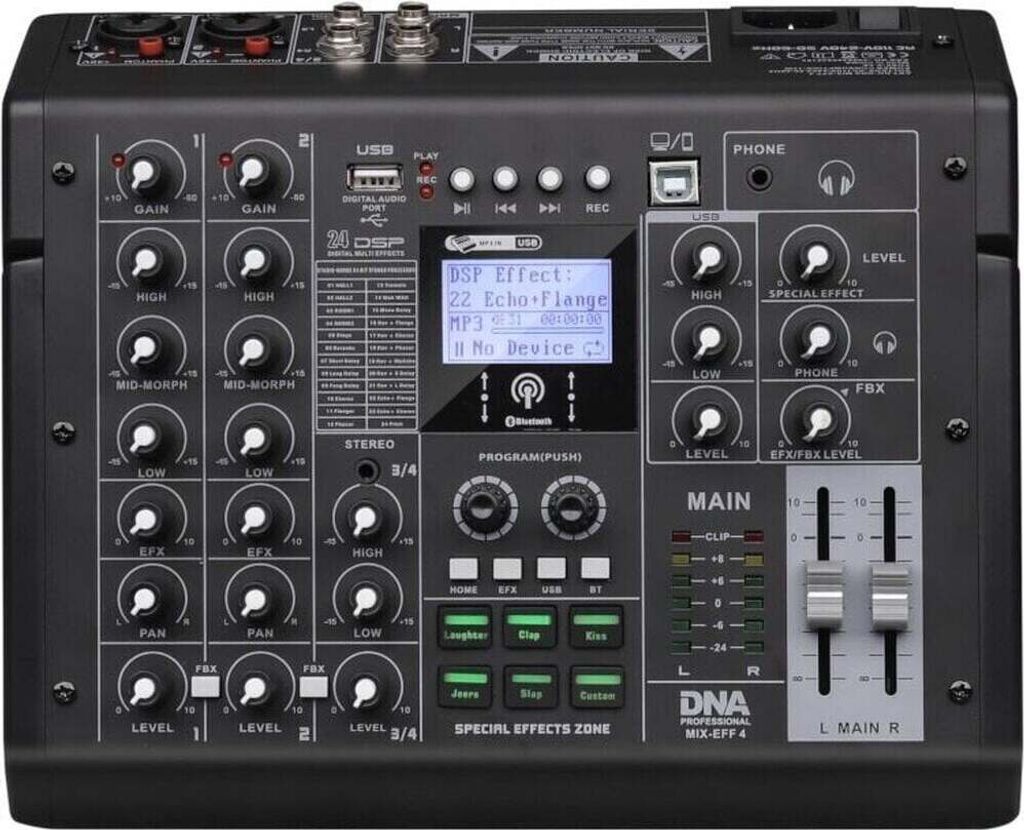 DNA MIX-EFF 4 Analogový mixpult Obrázek produktu 