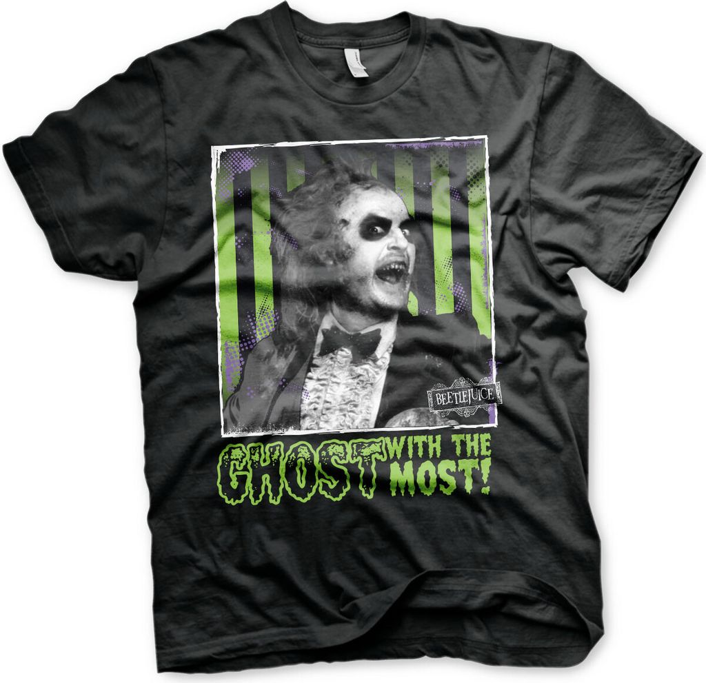 Beetlejuice T-Shirt Herren Ghost With The Most schwarz M Produktbild 