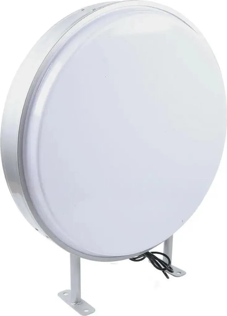 Caisson Lumineux Double Face LED Rond 60 cm - Signalétique Murale Étanche