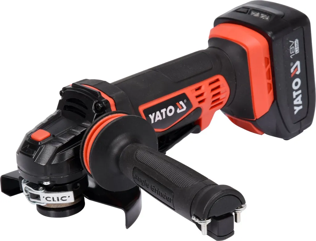 Meuleuse sans fil 125mm 10000 tr/min kit 18V avec batteries 3.0 Ah