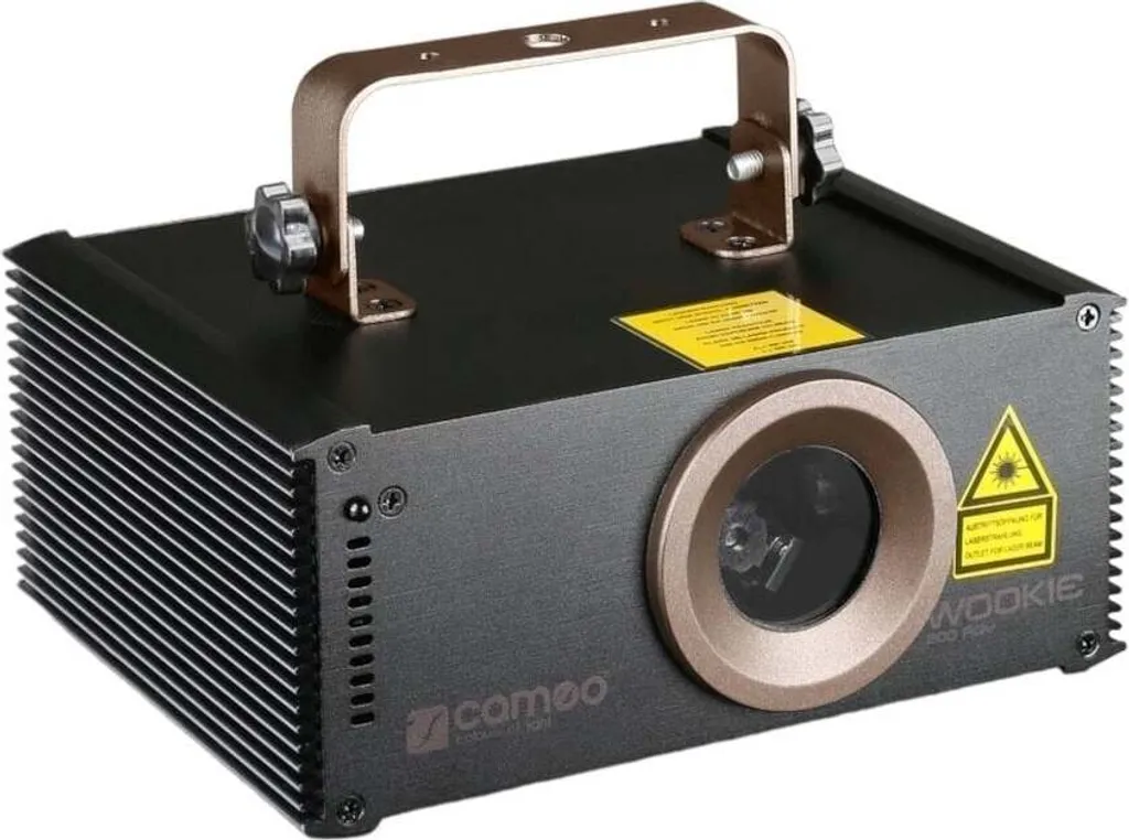 Cameo WOOKIE 200 RGY - Laser d'animation 200 mW rouge vert jaune