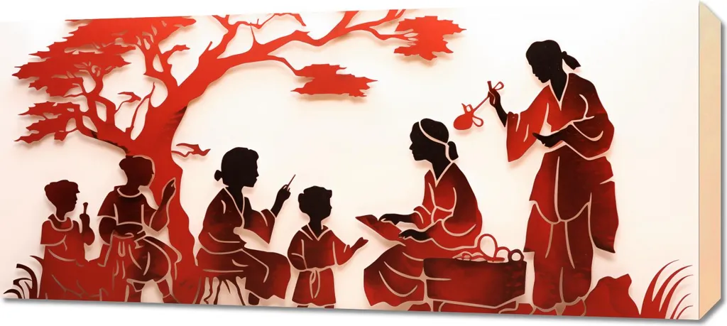 Décoration Murale Scolaire Forêt 90x40 cm - Cadre Éducatif Panoramique