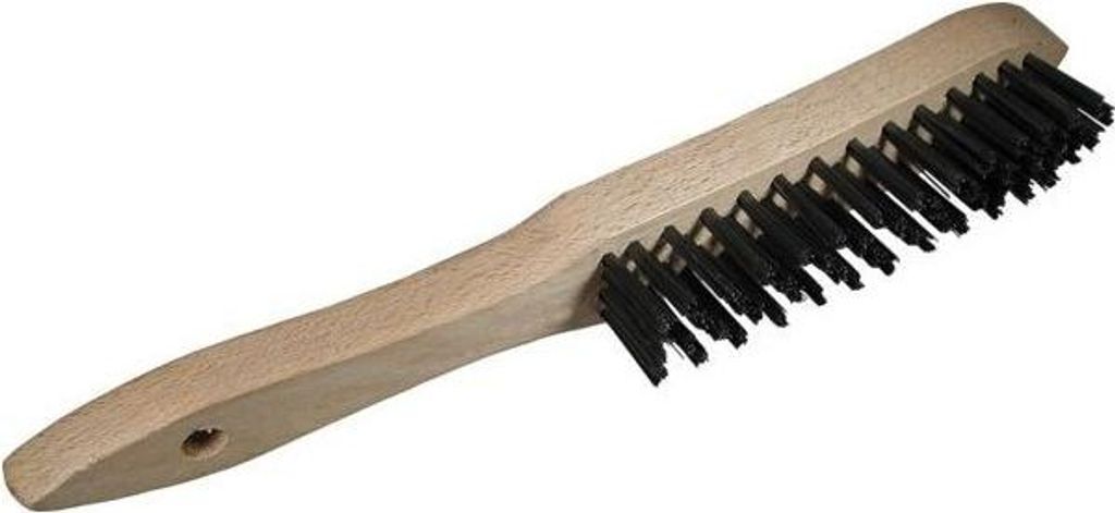 Brosse Laiton Manche Bois Terdici Nettoyage Délicat, Fil Image du produit 
