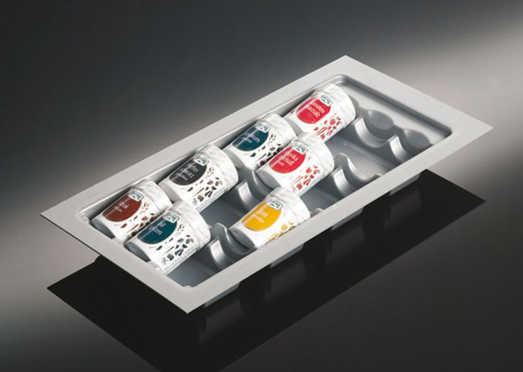 Naber Gewürzdoseneinsatz, 240 x 490 mm.