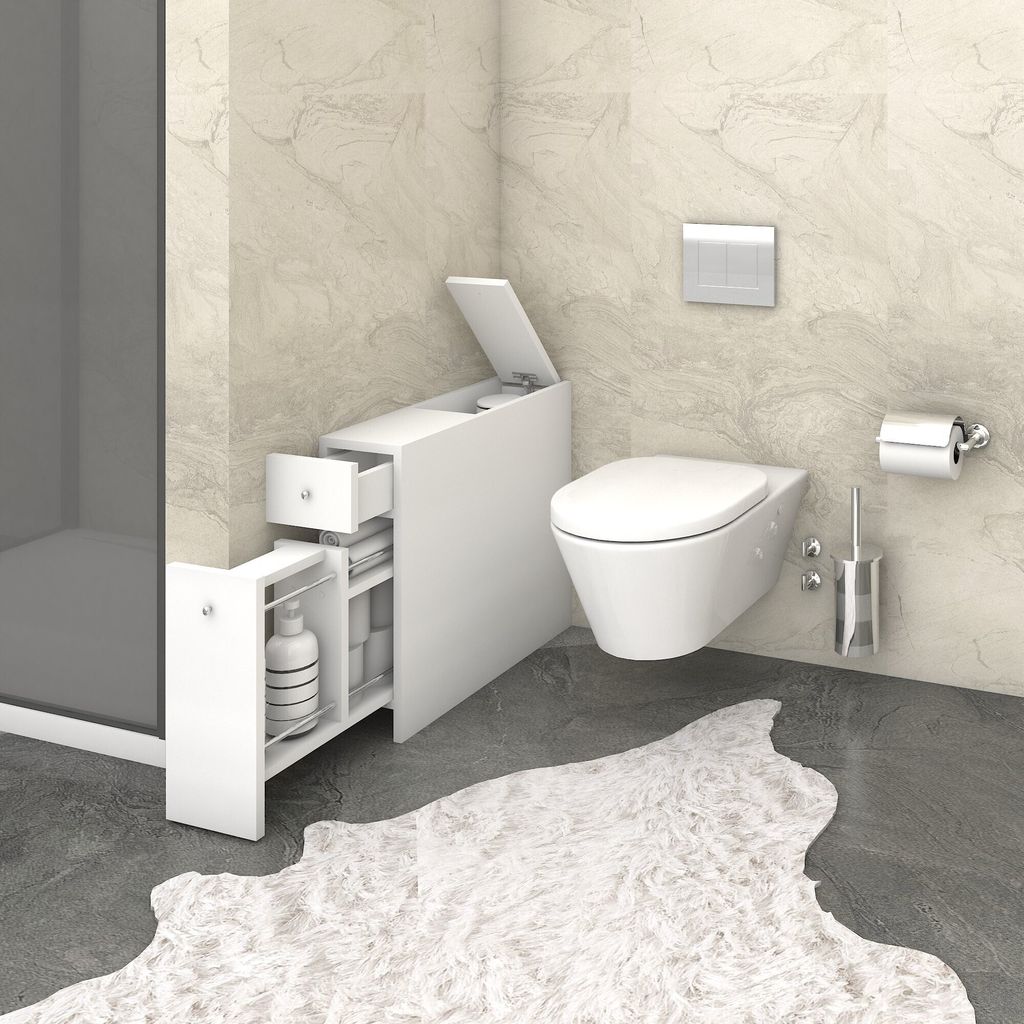 Skye Decor, Smart - White, koupelnová skříňka, bílá, 20 x Obrázek produktu 