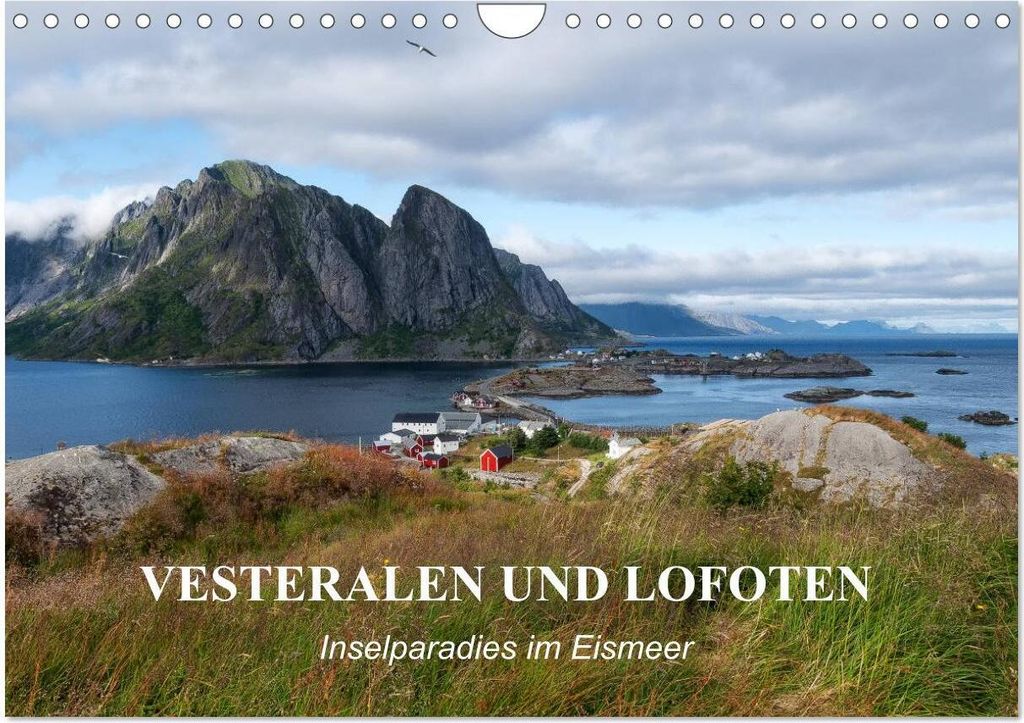 VESTERALEN UND LOFOTEN - Inselparadies im Eismeer (Wandkalender 2026 DIN A4 quer), CALVENDO Monatskalender