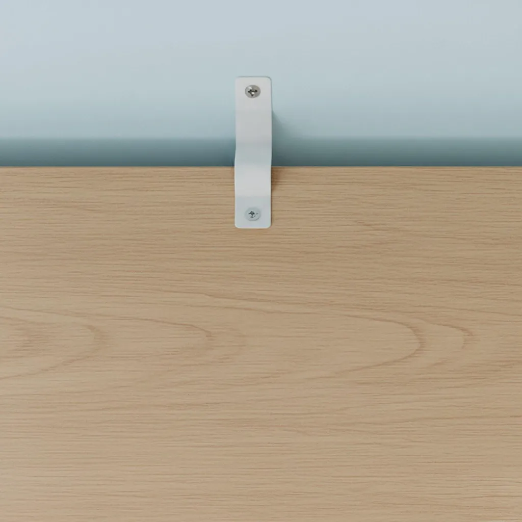 Bibliothèque avec tablettes ajustables et structure robuste bois clair