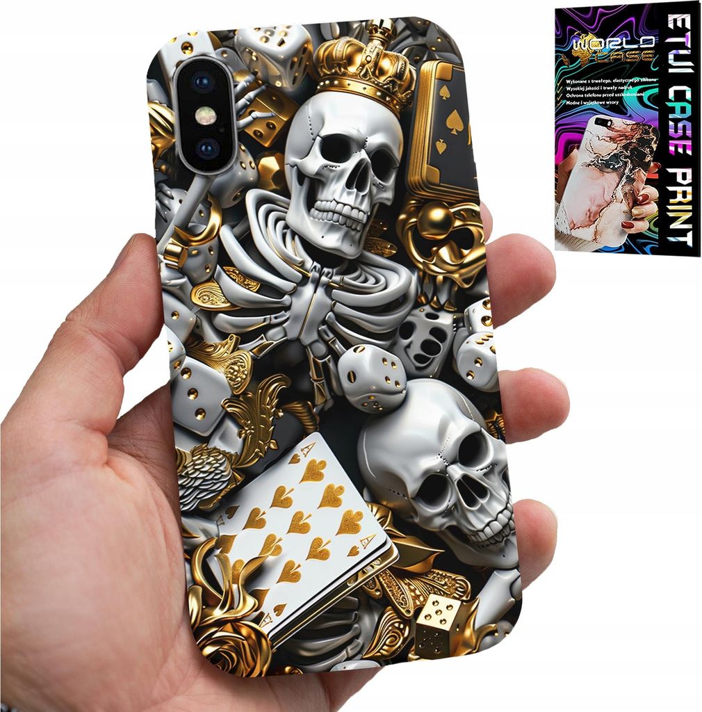 Fall Für Iphone Xs Max - König Poker Würfel Ass Designs Für Männer
