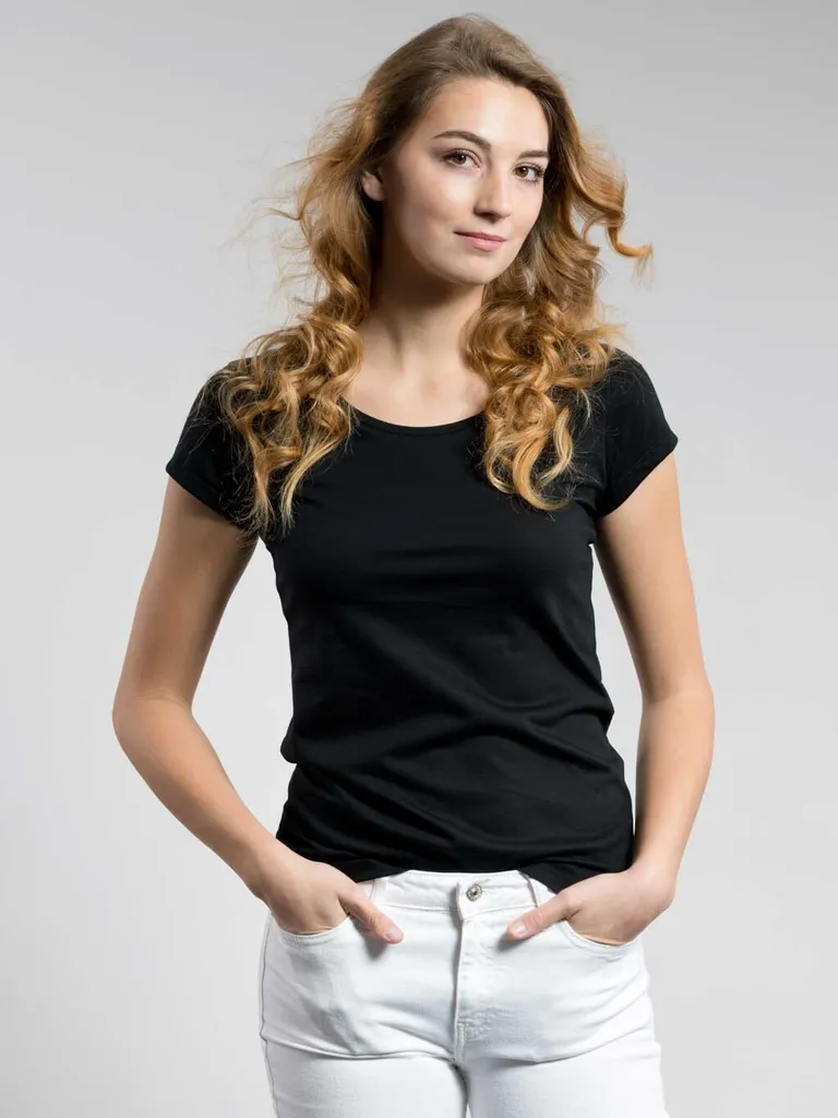 T-shirt noir CityZen : fini les hauts qui se déforment au lavage