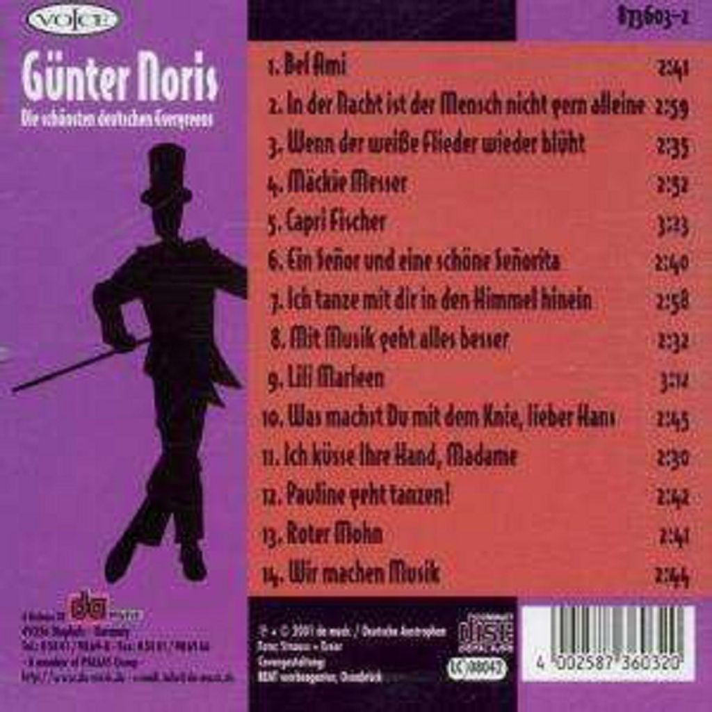 Bel Ami-Die Schönsten deutschen Evergreens - Noris