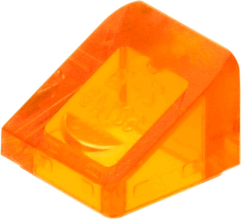Lego 1x1 Schrägstein 30° x 1 x 1 x 2/3 54200 - 10 Stück Trans - Orange