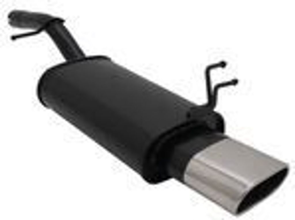 Novus Sportendschalldämpfer für Ford Fiesta (JH/JD) 75 x 135mm