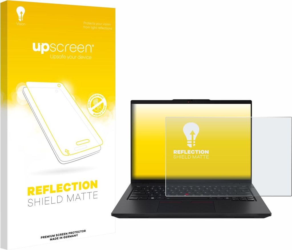 upscreen Schutzfolie für Lenovo ThinkPad L14 Gen 6 Displayschutz Displayschutzfolie Folie Matt Entspiegelungsfolie