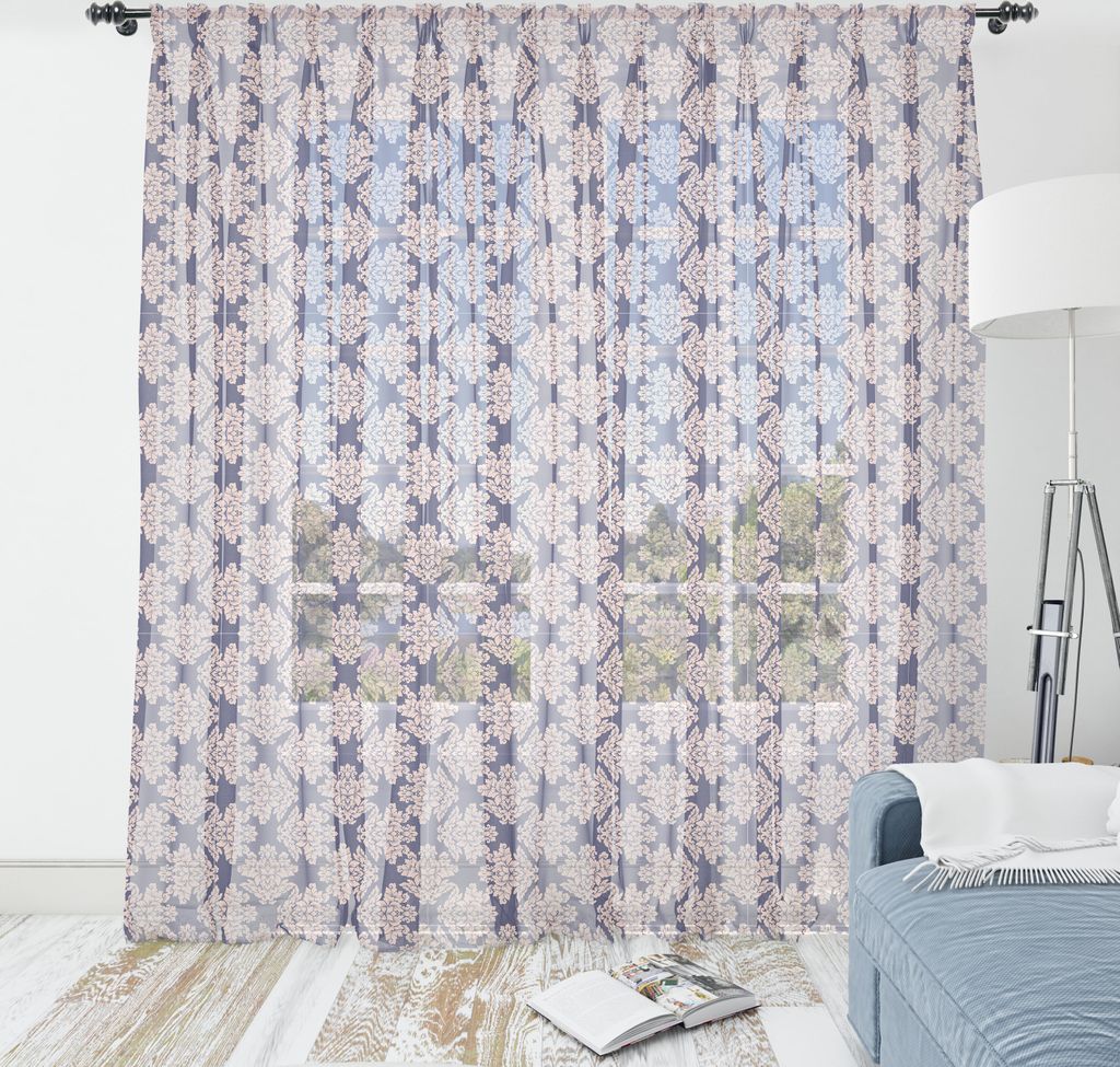 ABAKUHAUS Damast Wandteppich, Pastell Blühenden Victorian Bouquets Blumenweinl Feminine Klassik, Wohnzimmer Schlafzimmer seidiges Satin Wandtuch, ...