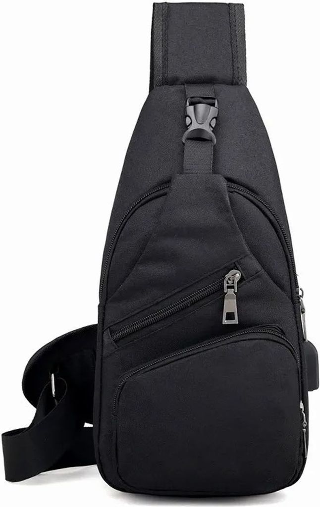Herren Brusttasche, Umhängetasche, Crossbody-Tasche, mit Produktbild 