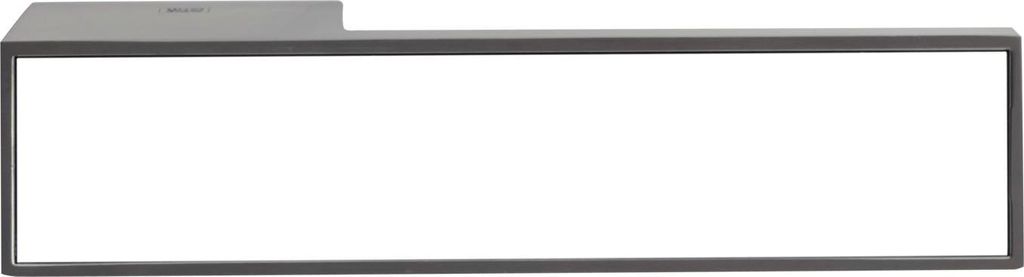 GRIFFWERK Griffpaar FRAME 1.0 GLAS weiß RAL 9016 UV Samtgrau