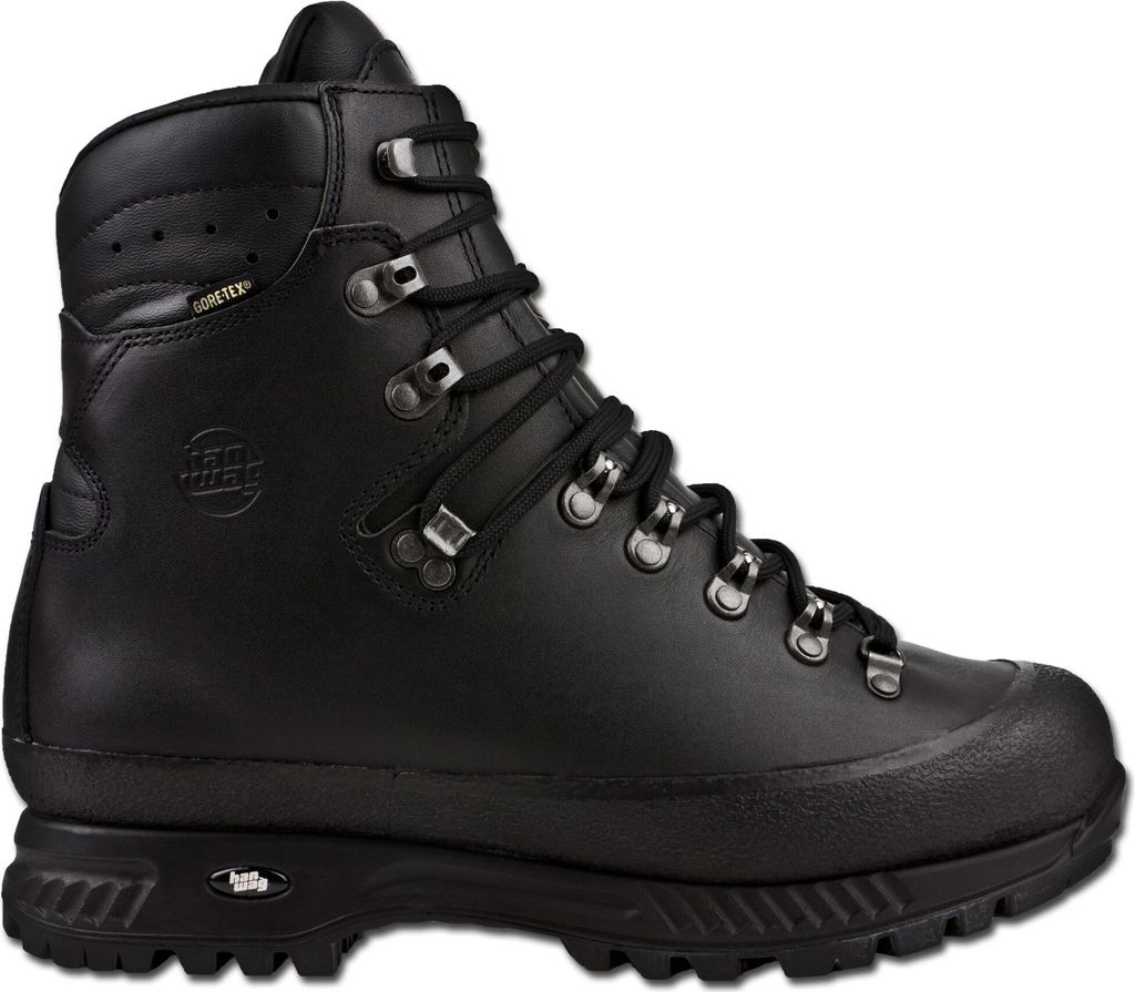 HanWag Alaska GTX schwarz Herren Wanderstiefel in Schwarz, Größe 9.5