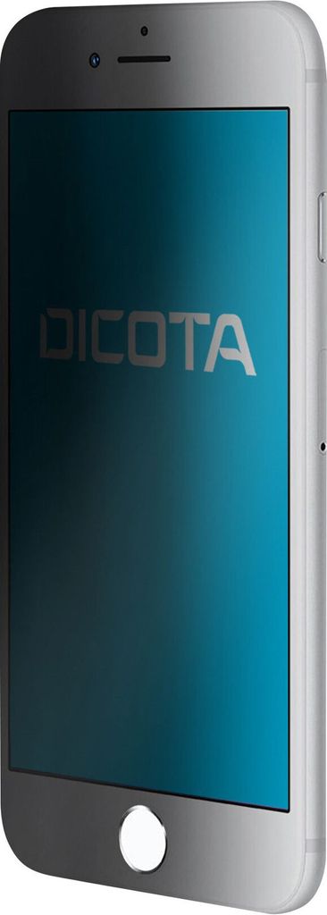 DICOTA Secret - Bildschirmschutz für Handy - mit Sichtschutzfilter - 4-Wege - durchsichtig - für Apple iPhone 8, SE (2. Generation)